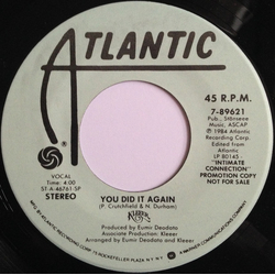 Kleeer You Did It Again Vinyl 7" USED