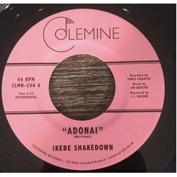 Ikebe Shakedown Adonai Vinyl 7" USED