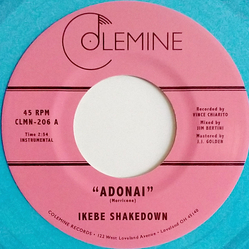 Ikebe Shakedown Adonai Vinyl 7" USED