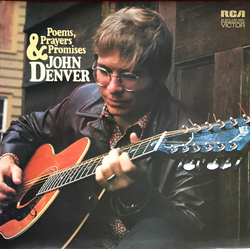 John Denver Poems, Prayers & Promises Vinyl LP USED