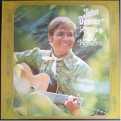 John Denver Rhymes & Reasons Vinyl LP USED