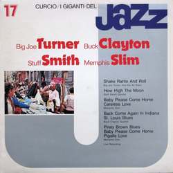 Big Joe Turner / Buck Clayton / Stuff Smith / Memphis Slim I Giganti Del Jazz Vol. 17 Vinyl LP USED