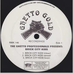 Ghetto Professionals / Brick City Kids Brick City Kids Vinyl 12" USED