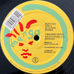 Bhundu Boys / Teque Nick Bye Bye Stembi Vinyl 12" USED
