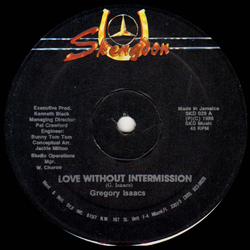 Gregory Isaacs / Lloyd Parks & We The People Love Without Intermission / Intermission Dub Vinyl 12" USED