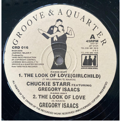 Chukki Star / Gregory Isaacs The Look Of Love (Girlchild) Vinyl 12" USED