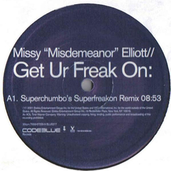 Missy Elliott Get Ur Freak On Vinyl 12" USED