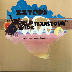 ZZ Top ZZ Top's World Wide Texas Tour Vinyl LP USED