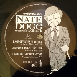 Nate Dogg / Warren G Nobody Does It Better Vinyl 12" USED