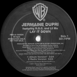 Jermaine Dupri / R.O.C. / Lil' Mo Lay It Down Vinyl 12" USED