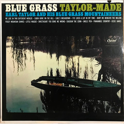 Earl Taylor And His Blue Grass Mountaineers Blue Grass Taylor-Made Vinyl LP USED