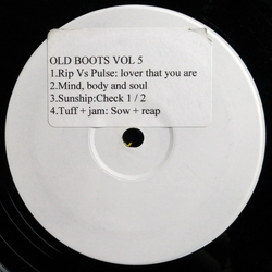 Various Old Boots Volume 5 Vinyl 12" USED