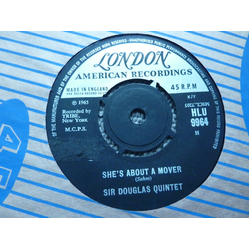 Sir Douglas Quintet She's About A Mover Vinyl 7" USED