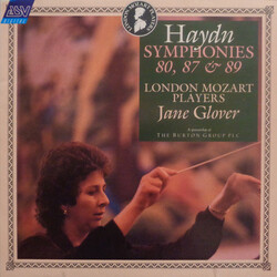 Joseph Haydn / London Mozart Players / Jane Glover Symphonies 80, 87 & 89 Vinyl LP USED