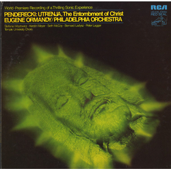 Krzysztof Penderecki / Eugene Ormandy / The Philadelphia Orchestra / Stefania Woytowicz / Kerstin Meyer / Seth McCoy / Bernard Ładysz / Peter Lagger /