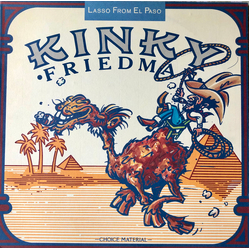 Kinky Friedman Lasso From El Paso Vinyl LP USED