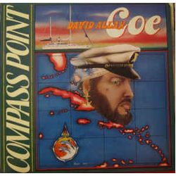 David Allan Coe Compass Point Vinyl LP USED