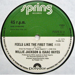 Millie Jackson / Isaac Hayes Feels Like The First Time Vinyl 12" USED
