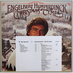 Engelbert Humperdinck Christmas Tyme Vinyl LP USED