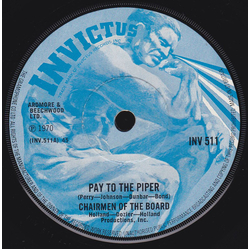 Chairmen Of The Board Pay To The Piper Vinyl 7" USED