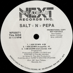 Salt 'N' Pepa I Am Down / Chick On The Side Vinyl 12" USED
