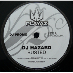 DJ Hazard Busted / 0121 Vinyl 12" USED