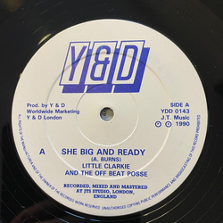 Little Clarkie / The Offbeat Posse She Big And Ready / Don't Go Away Vinyl 12" USED