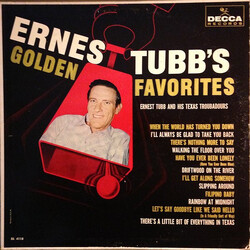 Ernest Tubb And His Texas Troubadours Ernest Tubb's Golden Favorites Vinyl LP USED