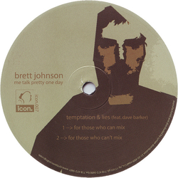 Brett Johnson Me Talk Pretty One Day Vinyl 12" USED