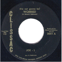 Joe L. (I'm Not Gonna Be) Worried / Please Mr. Foreman Vinyl 7" USED