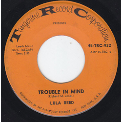 Lula Reed Trouble In Mind Vinyl 7" USED