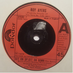 Roy Ayers Get On Up, Get On Down Vinyl 7" USED