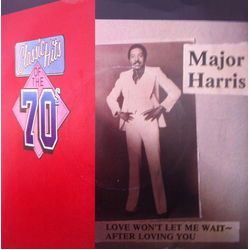 Major Harris Love Won't Let Me Wait / After Lovin' You Vinyl 7" USED