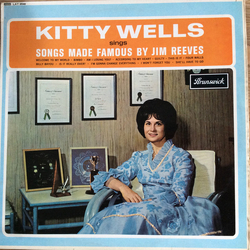 Kitty Wells Songs Made Famous By Jim Reeves Vinyl LP USED