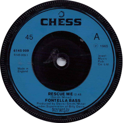 Fontella Bass Rescue Me Vinyl 7" USED