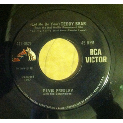 Elvis Presley / The Jordanaires (Let Me Be Your) Teddy Bear / Loving You Vinyl 7" USED