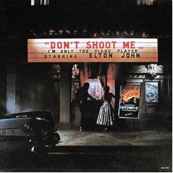 Elton John Don't Shoot Me I'm Only The Piano Player Vinyl LP USED