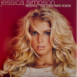 Jessica Simpson Rejoyce: The Christmas Album Vinyl LP USED