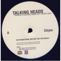 Talking Heads Once In A Lifetime (Same As It Never Was) Vinyl 12" USED