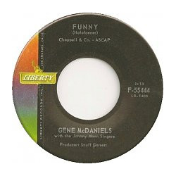 Eugene McDaniels / The Johnny Mann Singers Funny / Chapel Of Tears Vinyl 7" USED