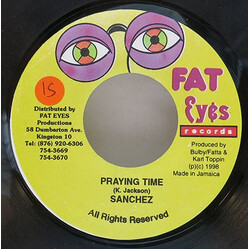 Sanchez Praying Time USED VINYL 7INCH 45 RPM
