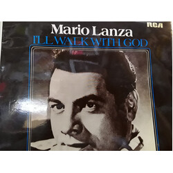 Mario Lanza I'll Walk With God Vinyl LP USED