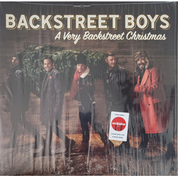 Backstreet Boys A Very Backstreet Christmas Vinyl LP USED