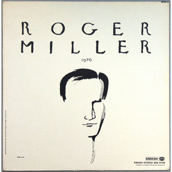 Roger Miller Roger Miller 1970 Vinyl LP USED