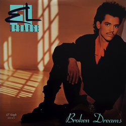 El DeBarge Broken Dreams Vinyl 12" USED