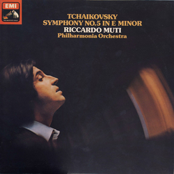 Pyotr Ilyich Tchaikovsky / Riccardo Muti / Philharmonia Orchestra Symphony No.5 In E Minor Vinyl LP USED
