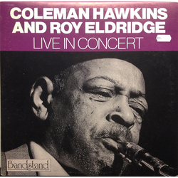 Coleman Hawkins / Roy Eldridge Live In Concert Vinyl LP USED
