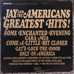 Jay & The Americans Jay And The Americans Greatest Hits! Vinyl LP USED