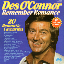 Des O'Connor Remember Romance Vinyl LP USED