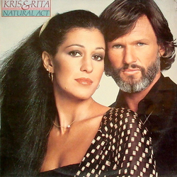 Kris Kristofferson & Rita Coolidge Natural Act Vinyl LP USED